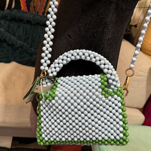 Colorblock Beaded Crossbody Bag - kate spade new york x Target, Blue/Green - Picture 9 of 16
